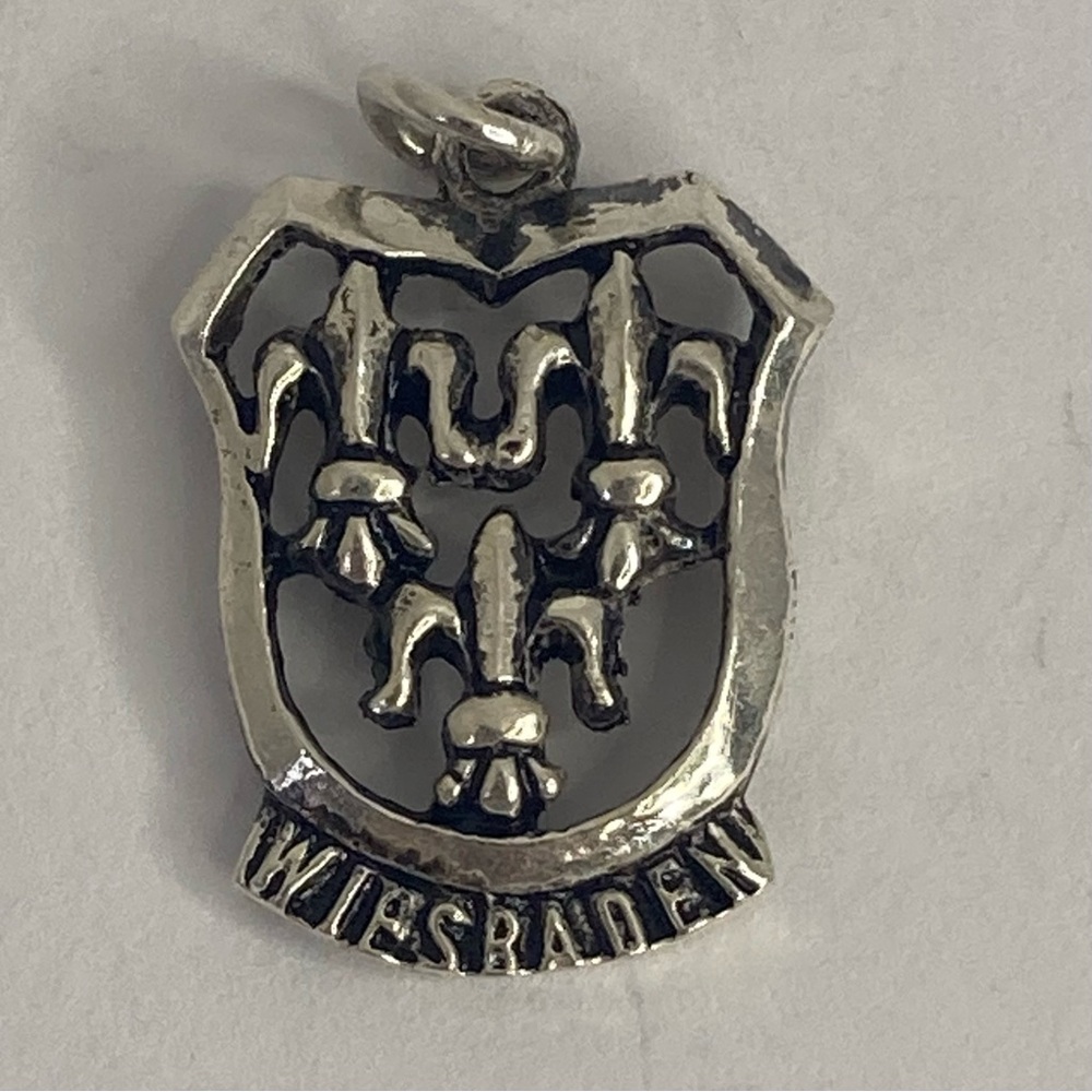 WIESBADEN GERMANY SILVER CHARM